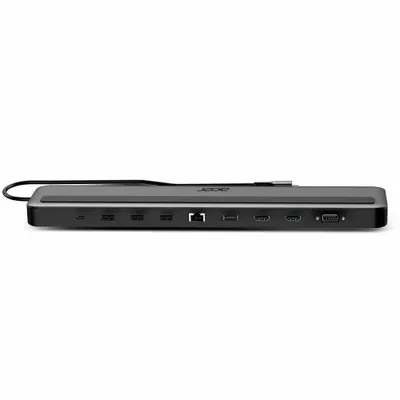 Zdjęcie produktu dla Acer 13-in-1 Type-C Minidock - Dockingstation - USB-C - DP, 2 x HDMI, VGA - 1GbE (HP.DSCAB.015)