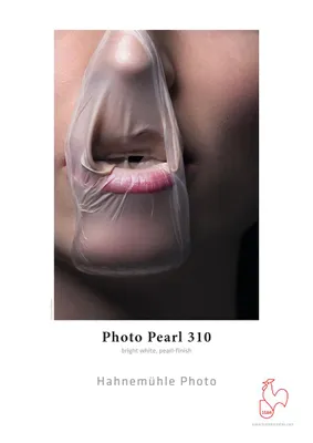 Produktbild von Hahnemühle Photo Pearl 310, Perleffekt, 310 g/m², Tintenstrahl, A4, Weiß, 25 Blätter