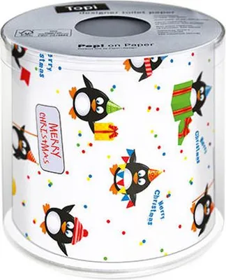Produktbild von bedrucktes Toilettenpapier - We have fun