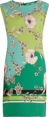 Produktbild von Damen Etuikleid mit Blumenmuster