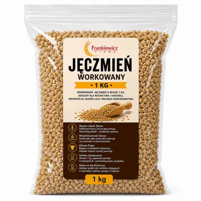 Immagine prodotto di Orzo da foraggio 1-20 kg – Orzo per polli, cavalli, pollame, pecore e capre – Mangime per animali