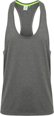 Produktbild von Tombo TL504 | Herren Muscle Vest / Klassischer Muscle-Fit-Schnitt - Farbe: Grey Marl - Größe: M