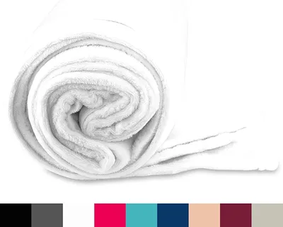 Produktbild von Kuscheldecke 220x240 cm Weiß Wohndecke Flauschige Winter Decke Sofadecke Fleecedecke