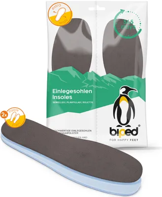 Produktbild von biped 2 Paar Memory Sohlen z2476 (46 - 47)