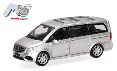 Produktbild von Herpa 87MC000076 - 1:87 Mercedes-Benz V-Klasse, silber - Neu