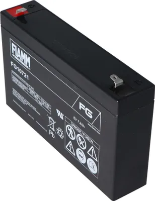 Produktbild von Fiamm FG10721 Blei Akku 6 Volt 7,2Ah
