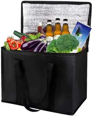 Image de Ibenzoa® : Sac isotherme pliable de 35 litres, étanche, idéal pour les activités de plein air, le camping et les voyages