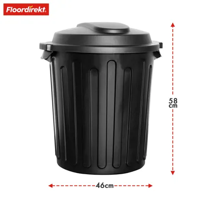 Produktbild von Mülleimer Robin 60L Abfalleimer mit Deckel Geruchsdicht, Hygienisch & Leicht zu Reinigen