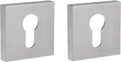 Zdjęcie produktu dla Płytka kwadratowa GAMET PLT-26-Y-08-KW, do wkładki, wykończenie chrom/satyna