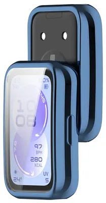 Produktbild von Schutzhülle für Huawei Band 11, Bizon Case Watch Felipe, Blau