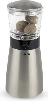 Produktbild von Peugeot Daman Muskatmühle Muskat Mühle Muskatnuss uSelect Acryl-Edelstahl 15 cm 33088