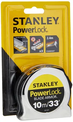 Produktbild von Stanley 0-33-531 Powerlock Bandmaß, 10 m