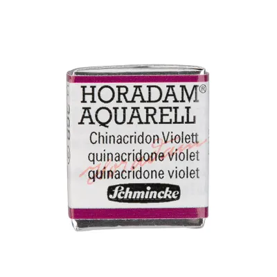 Schmincke HORADAM Aquarell Chinacridon violett Aquarell 14 368 044 1/2 Naepfchen