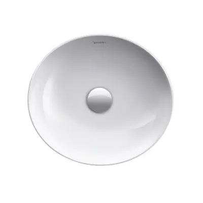 Imagen del producto de Duravit Cape Cod, lavabo de encimera de 40 cm, sin orificio para el grifo