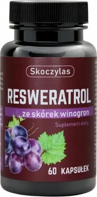 Produktbild von SKOCZYLAS Resveratrol aus Trauben HERZ-KREISLAUF BLUTDRUCK 60 Kapseln
