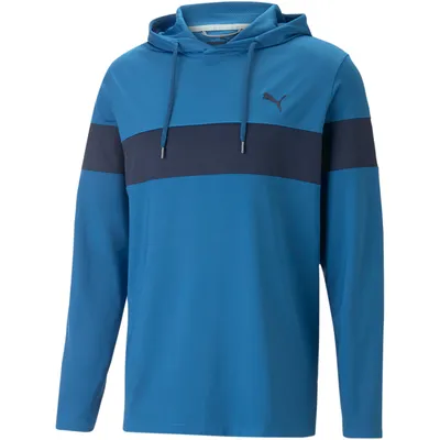 Zdjęcie produktu dla Bluza PUMA Mattr Colorblock dla mężczyzn, kolor: błękitny/granatowy, rozmiar: S