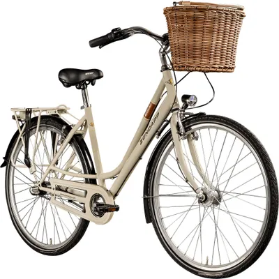 Produktbild von Zündapp C800 Damenfahrrad 28 Zoll mit Nabenschaltung 3 Gang retro Citybike 155 - 175 cm creme gloss