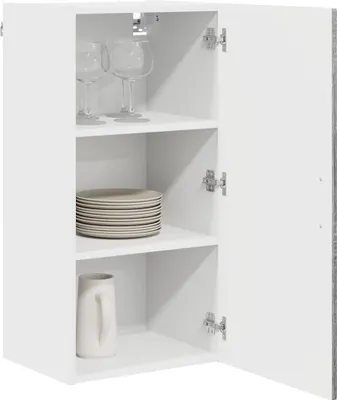 Image de Façade de lave-vaisselle vidaXL Kalmar, gris Sonoma, 40 x 31 x 80 cm
