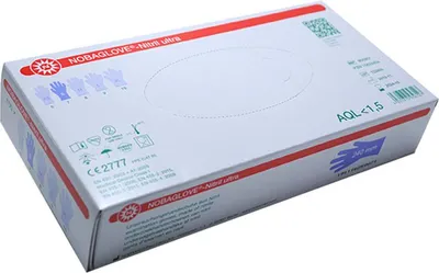 Zdjęcie produktu dla Noba NOBAGLOVE®-Nitrile ultra, niebieskie, rękawiczki, L, 100szt