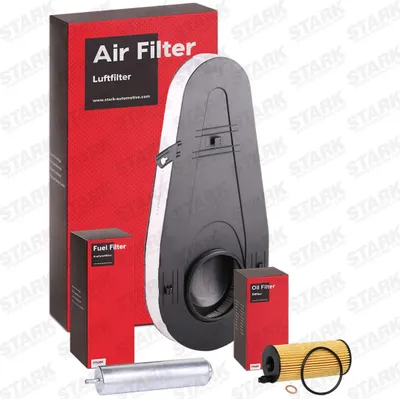 Produktbild von STARK Filterset Inspektionspaket Filtersatz für BMW 5 Touring (F11) 5 Limousine (F10) 7 (F01, F02, F03, F04) 5 GT (F07)