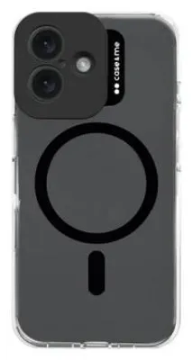 Produktbild von Case & Me CMCOVCASIP1661K, Cover, Apple, iPhone 16, 15,5 cm (6.12"), Schwarz