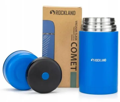 Produktbild von Rockland Comet Speise-Thermoskanne 1000ml Edelstahl Blau