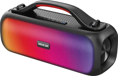 Obrázok produktu pre SENCOR SSS 3100 Bezdrôtový reproduktor, max. výkon 60 W, 2 reproduktory + 2 pasívne žiariče, Bluetooth 5.1, audio vstup Aux, prehrávanie z USB