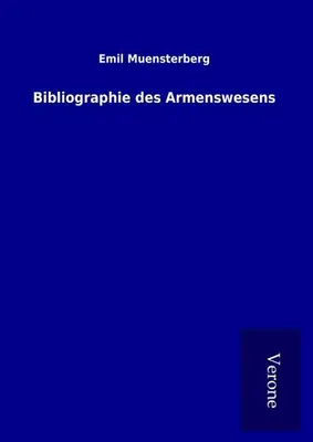 Produktbild von Bibliographie des Armenswesens