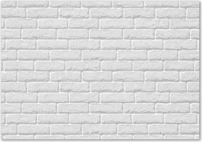 Produktbild von Tulup® Glas-Bild - 100 x 70 - Wandbild aus Glas - Wandkunst - Wandbild hinter gehärtetem Sicherheitsglas - Sonstige - Mauer Ziegelsteine - Weiß