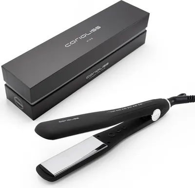Produktbild von Corioliss WIDE | Glätteisen | Extra Breite Titanplatten Anti Frizz | Haarglätter Locken und Glätten | Professionelles mit Temperaturregelun