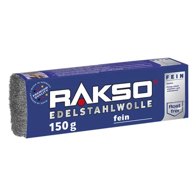 Produktbild von RAKSO Edelstahlwolle Banderole Sorte Fein 1 x 150g