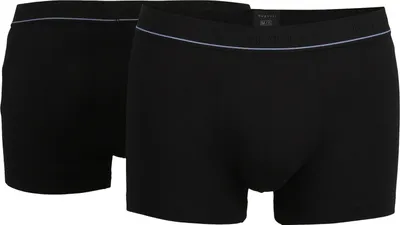 Produktbild von bugatti Herren Shorts, 2er Pack - FLEXCITY, Boxer Briefs, Pants, Stretch Baumwolle Schwarz 2XL