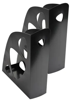 Immagine prodotto di Exacompta 181014NSD Confezione da 2 cartelle per riviste ECOMAG, EcoBlack - Nero