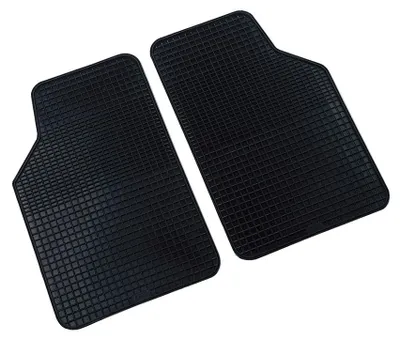 Immagine prodotto di Coppia di tappetini anteriori in gomma Rallye Black 70x46 cm