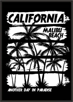 Produktbild von Bildplakat im Rahmen 53x73 cm California P2003