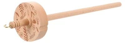 Produktbild von Drehbarer Garnhalter aus Holz für Näh- und Handarbeitsprojekte