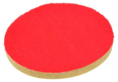 Obrázek produktu pro Plstěný leštící kotouč se suchým zipem 125x10mm 04866