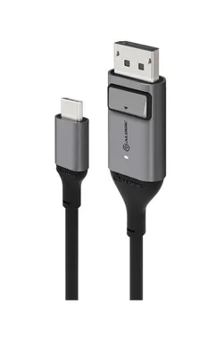 Produktbild von Alogic USB C Adapterkabel Typ C -DPort M/M 4k 60 Hz  2m,  gr