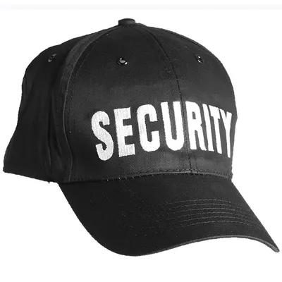 Immagine prodotto di Cappellino da baseball SECURITY schwarz
