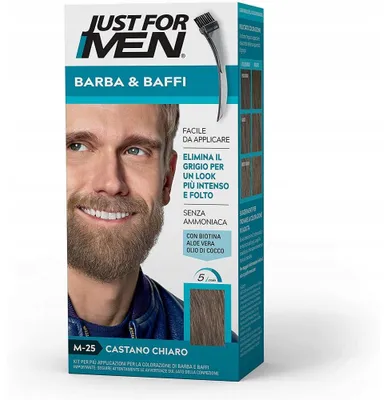 Produktbild von Just For Men – Bartfärbemittel M25 – Hellbraun 28 G