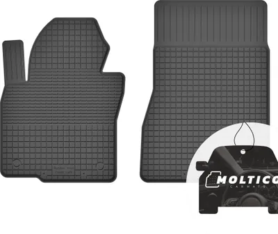 Produktbild von Vorne Gummimatten mit Rand Auto Fußmatten Gummi Automatten Passgenau 2-teilig Set - passend für Mazda Xedos 6 1992-2000