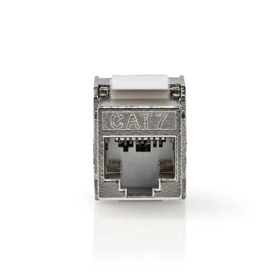 Produktbild von Nedis CCGB89740ME Keystone CAT7 RJ45 Buchse S/FTP Metall werkzeuglos