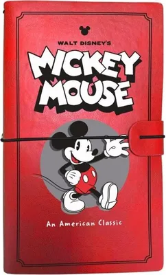 Produktbild von Erik Editores Disney Mickey Classic Reisetagebuch Rot  Rot One Size