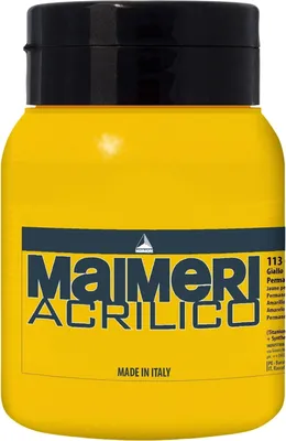 Zdjęcie produktu dla Maimeri Acrilico Farba akrylowa Permanent Yellow Medium 113 500 ml 1 szt.