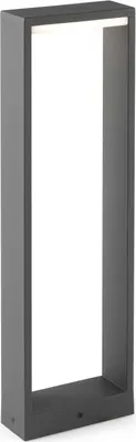Produktbild von Faro 74451, Wandbeleuchtung für den Außenbereich, Dunkles Grau, Metall, IP54, I, 8 W