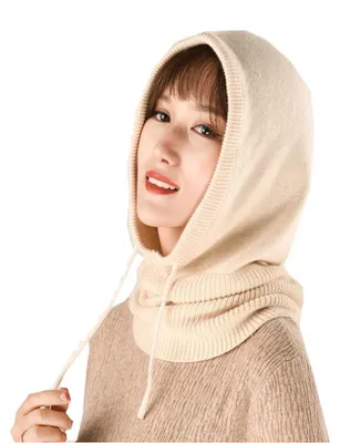 Immagine prodotto di Berretto balaclava da donna in cashmere, ideale per l'inverno