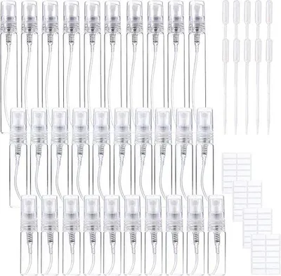 Produktbild von Famanu Sprühflasche - Nachfüllbare Glasflasche für Reinigung und Düfte