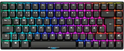 Produktbild von SKILLER SGK50 S3 PBT (schwarz, DE-Layout, Gateron G Pro 3.0 Yellow)