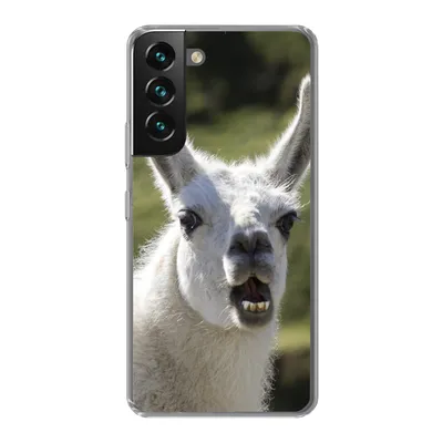 Produktbild von MuchoWow® Handyhülle Schutzhülle Hülle für Samsung Galaxy S22 Lama - Lustig - Kinder - Jungen - Mädchen - Kinder Silikon Softcase Handy Hülle - Mobiltelefonhülle
