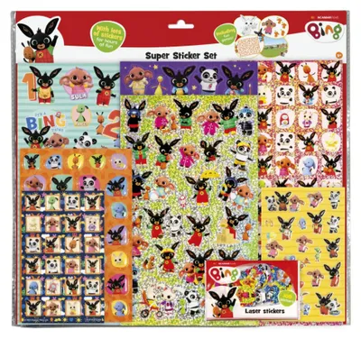 Produktbild von Bing Fun Super Aufkleberset mit Spiel